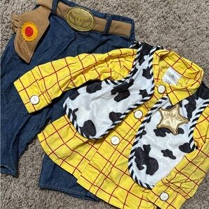 Woody toddler costume